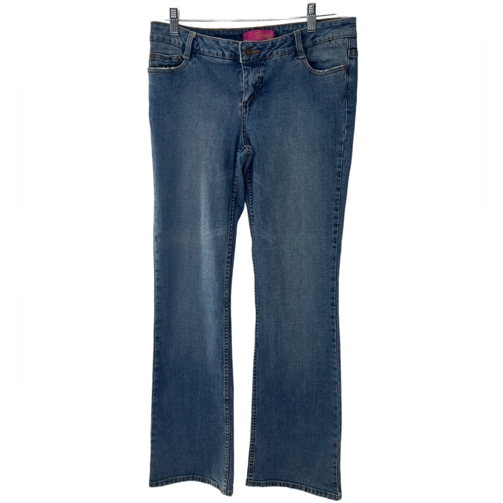 Tralia Soda Mid Rise Wide Leg Jeans